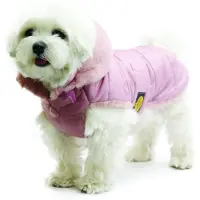 Fashion Dog Cappotto trapuntato per cani per Maltese - Rosa - 33 cm