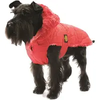 Fashion Dog Cappotto trapuntato per cani - Rosso - 55 cm