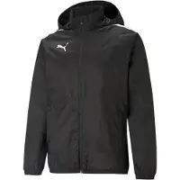 Puma Giacca sportiva 'teamLIGA' nero / bianco