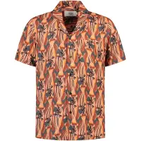 Shiwi Men Shortsleeve Shirt Catch Of The Day Smokey Green Taglia: M | Camicie Casual Outlet | Uomo | Verde