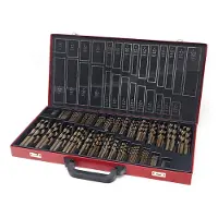 HBM 230 pezzi HSS - Set di punte al 5% di cobalto