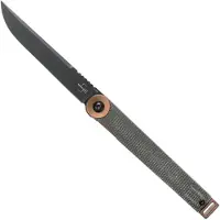 Böker Coltello pieghevole Kaizen Green Canvas Micarta