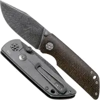 Böker Germany Coltello pieghevole M4 Sherman-Damascus