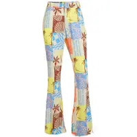 Colourful Rebel Melody Patchwork Straight Pants Multicolor Taglia: XS | Pantaloni Outlet | Donna