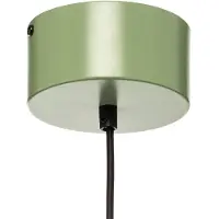 Luminex Lampada a sospensione Class in metallo, verde/bianco
