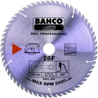 Bahco Lama Per Sega Circolare Con 60 Denti Per Seghe A Filo In Legno 300 Mm