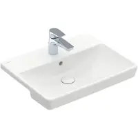 Villeroy & Boch Avento lavabo en saillie, 1 trou pour robinet, avec trop-plein, 550x360mm, 4A0655R1, 4A0655R1