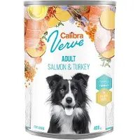 Calibra Cibo Per Cani Gf Verve Adult Salmone E Tacchino Scatola 6x400g