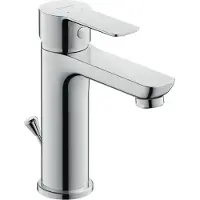 Duravit A.1 M Mitigeur de lavabo, avec garniture d'écoulement, saillie 107mm, A11020001010, A11020001010