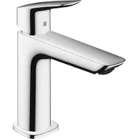 Hansgrohe Logis, miscelatore monocomando per lavabo, 110 Fine, senza scarico, cromato, 1 pz.