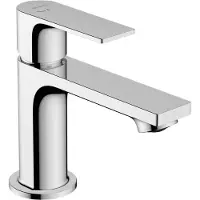 Hansgrohe Rebris E Mitigeur monocommandé pour lavabo 80 CoolStart avec vidage, saillie 121 mm, 72553000, 72553000