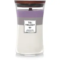 Woodwick Candela Profumata Trilogy Ametista Sky 609,5g — Candela profumata