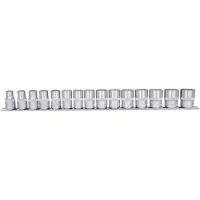 Ks Tools Set di bussole esagonali da 1/2" 15 pz. 10-24 mm - 911.1285