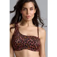 Marlies Dekkers Jungle Diva Brown And Dark Orange Strapless Bikini Top Taglia: 75B | Bikini Outlet | Donna | Marrone
