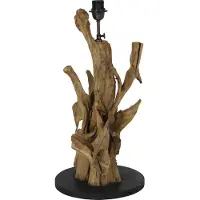 Light & Living Lampada da tavolo - marrone - Arbanasi - legno - apparecchio singolo - E27 - 7034684 -