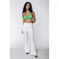 Colourful Rebel Zuri Broderie Flare Pants Off White Taglia: S | Pantaloni Outlet | Donna | Bianco