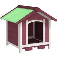 vidaXL Cuccia per cani Mocha 65x65x61,5 cm in legno di pino massiccio