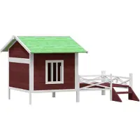 vidaXL Cuccia per cani Mocha 159x120x88,5 cm in legno di pino massiccio