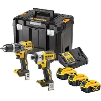 DeWalt DCK266P3T DCD796 Trapano a percussione DCF887 Avvitatore a percussione 18V 3 x 5Ah