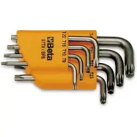 Beta Chiavi Maschio Torx Piegate Cromate Art.97Tx/S6