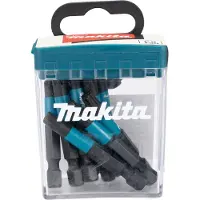 Makita E-12675 Impact Black T30-50 E-Form Flip Top Case 10 pezzi