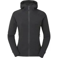 Rab Women's Nexus Hoody Giacca in pile Donna (42, nero)
