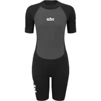 Gill Muta Shorty Da Donna A Maniche Corte Con Cerniera Posteriore Pursuit 3/2 Mm