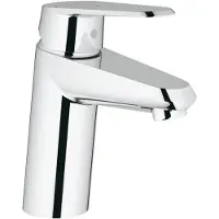 GROHE Miscelatore monocomando per lavabo Eurodisc Cosmopolitan con corpo liscio EcoJoy cromo - 2338220E