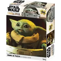 PRIME 3D Puzzle Lenticolare Di Grogu Nel Passeggino The Mandalorian 500 Pezzi