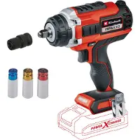 Einhell Impaxxo 18/400 - Avvitatore a impulsi a batteria (18V Power X-Change - Motore brushless - Coppia 400 Nm - Luce LED)