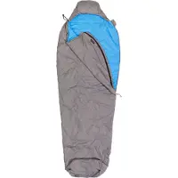 Cocoon Mountain Wanderer Sacco a pelo sintetico (205 x 75/50 cm, grigio/blu)