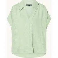 French Connection Birch Seersucker Popover Shirt Aqua Foam Taglia: XS | Magliette intime Outlet | Donna | Ciano