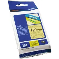 Brother Nastro TZe-C31 - Nero su giallo (12 mm)