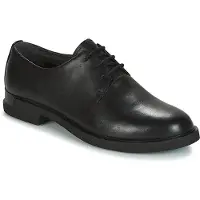 Camper per donna. K200685-001 Scarpe in pelle Nero magnete (35), Basso, Stringhe, Casual