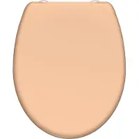 Schutte Sedile WC SCHÜTTE BEIGE, sedile WC in duroplast con chiusura morbida e sgancio rapido, sedile WC, copertura WC, sedile WC