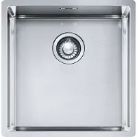 Franke Box BXX 110-40 / BXX 210-40 Vstavaný drez - SlimTop, okrúhle tlačidlo, 127.0375.252