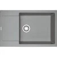 Franke MARIS MRG 611-78 XL Lavello da incasso / Fraganit / Grigio pietra / Reversibile / Pulsante / 60 cm