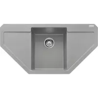Franke Maris lavello da incasso Fragranit lavello MRG 612-97 E Stone Grey Pulsante in acciaio inox da 45 cm 114.0477.552