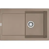 Franke Maris, MRG 611-78, reversibile, valvola a pulsante, Fragranit Cashmere