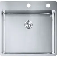 Franke lavello BOX BXX 210-50 A con valvola eccentrica girevole look acciaio inox