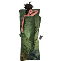 Cocoon - Copertura zaino - Soie Rectangulaire Dark Olive Green - Kaki