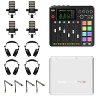Rode RØDE RØDECaster Pro II Pacchetto da 4 persone
