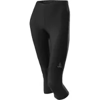 Löffler Women's Bike 3/4 Tights Basic Pantaloni da ciclismo Donna (38, nero)