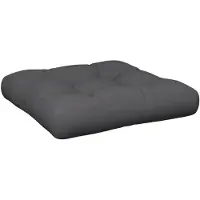 vidaXL Cuscino Pallet antracite 60x61,5x10 cm tessuto