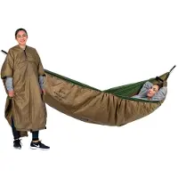 Amazonas Underquilt Poncho (One Size, brown)