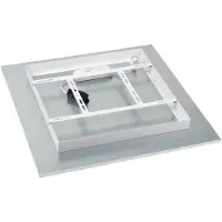 LINDBY Pannello LED Luay, 60 x 60 cm, CCT, telecomando, dimmerabile