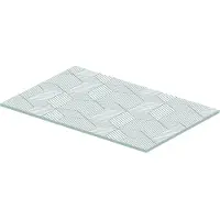 Duravit DuraSquare verre 1164x380 mm, pour console métallique 003117/ 003118, 0099708200, 0099708200