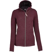 Ivanhoe Women's Morel Hood Giacca di lana Donna (36, rosso)