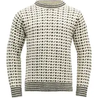 Devold Original Islender Crew Neck Pullover di lana (L, grigio)