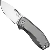 Lionsteel Coltello pieghevole Nano, Grey titanium